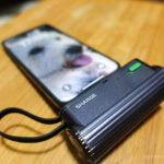 【実機レビュー】SHARGE Flow Mini 2｜超小型で22.5W出力！iPhoneもSwitchもOKな“魅せる”モバイルバッテリー